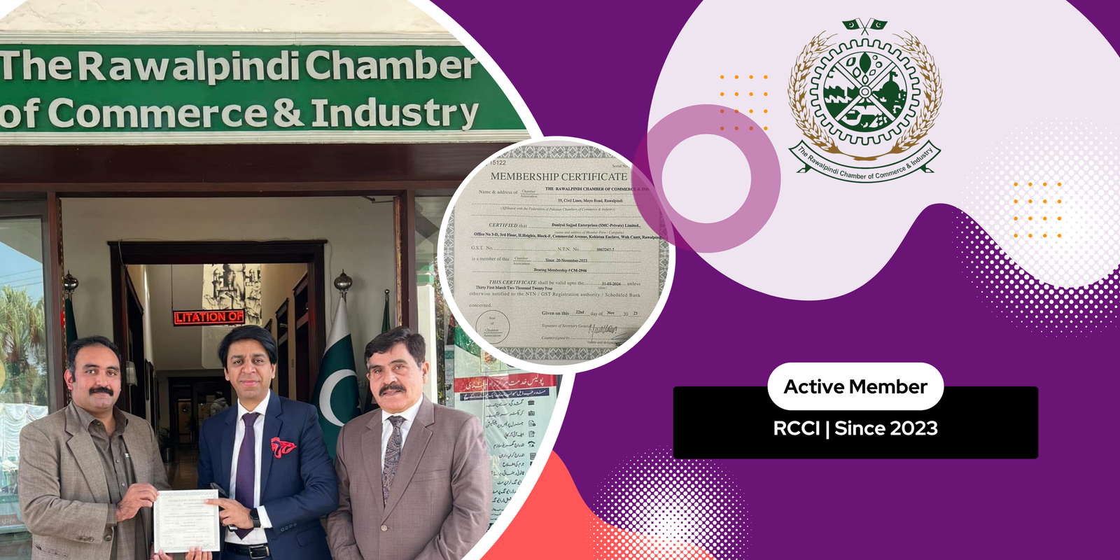 RCCI Membership Certificate